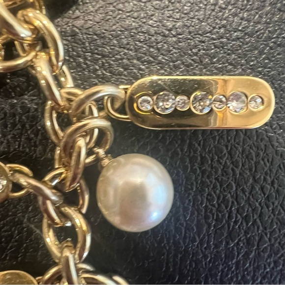 Coach Authentic Gold Star, Rhinestone and Pearl Charm - EUC - Picture 5 of 5